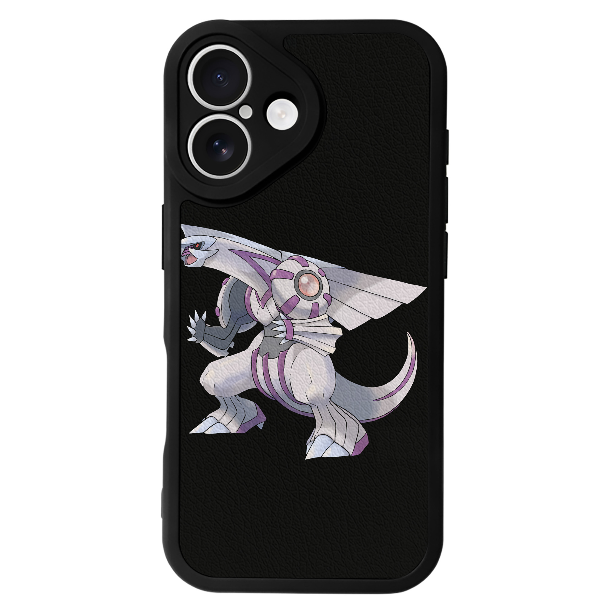 （画像用） ポケットモンスター Pokémon 【iPhone 16シリーズ対応】シリコンスマホケース（レザー調） 材質：シリコン
